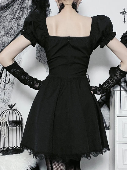 Gothic Princess Lace-Up Dress